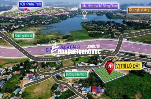 chưa tới 2ty sở hữu ngay lô đất siểu tiềm năng tại lương sơn hòa bình